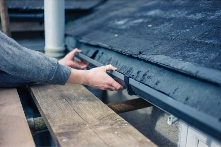 Sagging gutters Chaffey Roofing Ontario CA