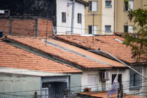 Houses with roof problems